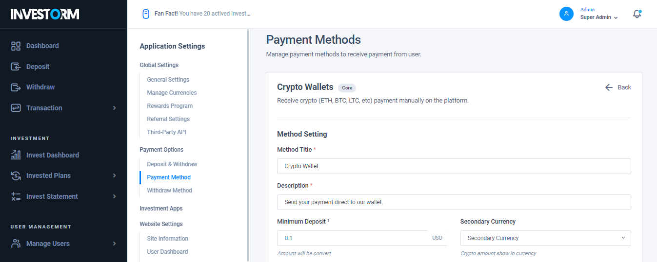 Crypto Wallet-Payment