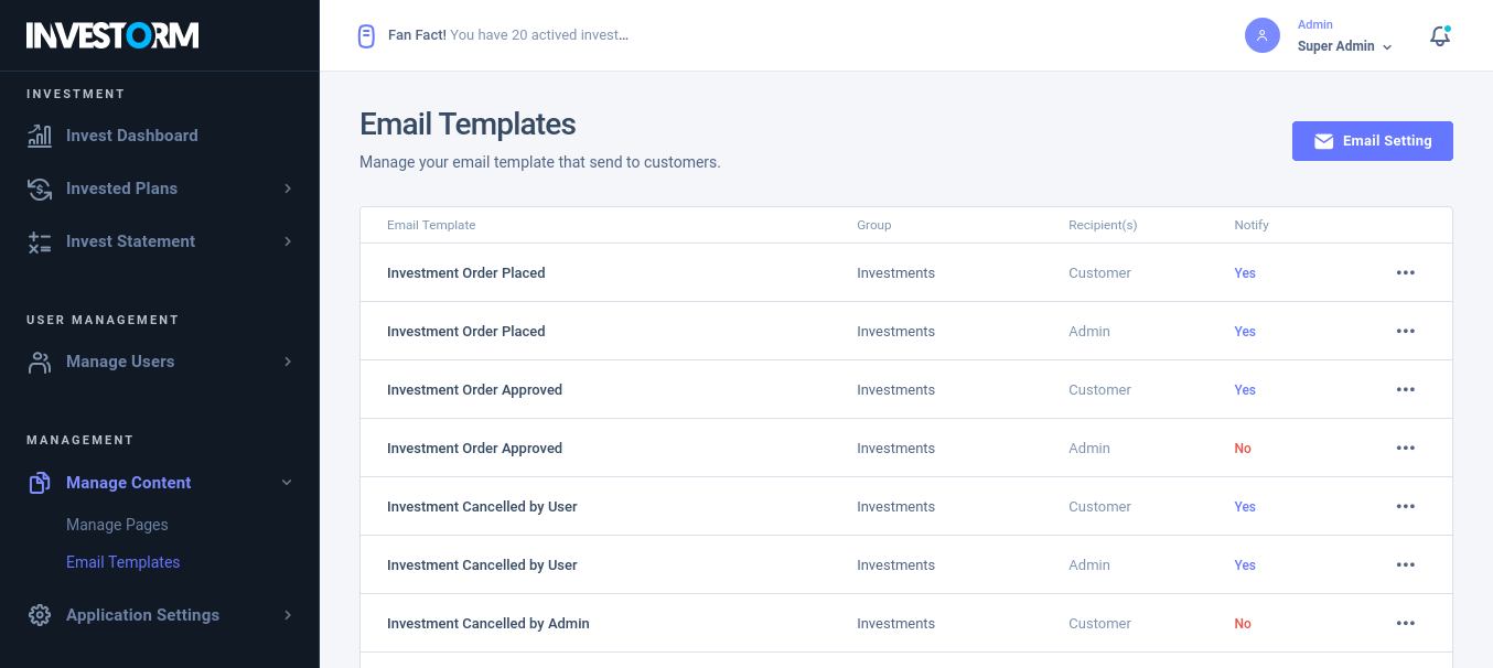 Email Templates